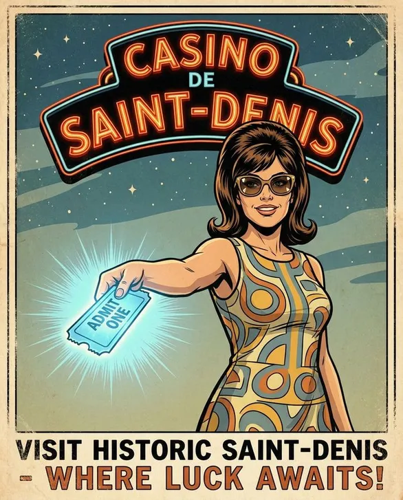 Entrez votre code promo sur Casino de Saint-Denis